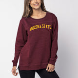 Back To Basics Tunic Arizona State Sun Devils in Maroon
