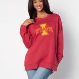 Back To Basics Tunic Iowa State Cyclones in Crimson