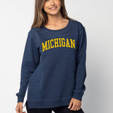 Back To Basics Tunic Michigan Wolverines in Navy