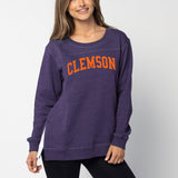 Back To Basics Tunic Clemson Tigers in Purple