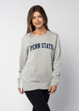 Back To Basics Tunic Penn State Nittany Lions in Heather Grey