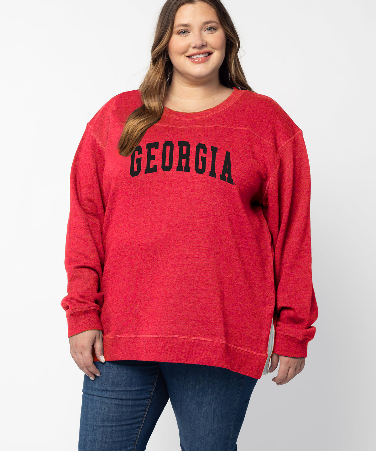 Back To Basics Tunic Georgia Bulldogs in Red