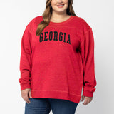 Back To Basics Tunic Georgia Bulldogs in Red