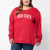 Back To Basics Tunic Ohio State Buckeyes in Red