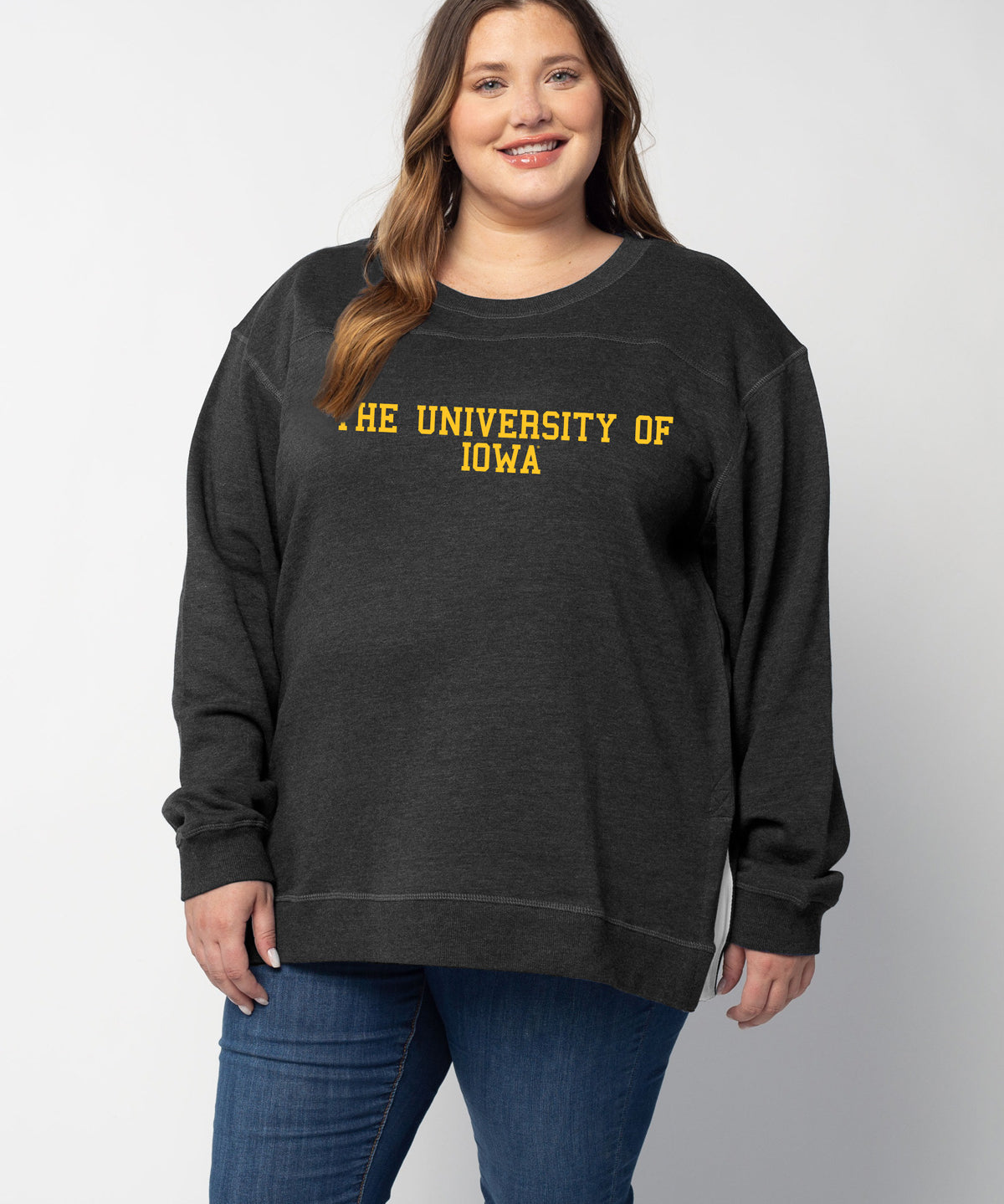 Back To Basics Tunic Iowa Hawkeyes in Black