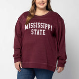 Back To Basics Tunic Mississippi State Bulldogs in Maroon