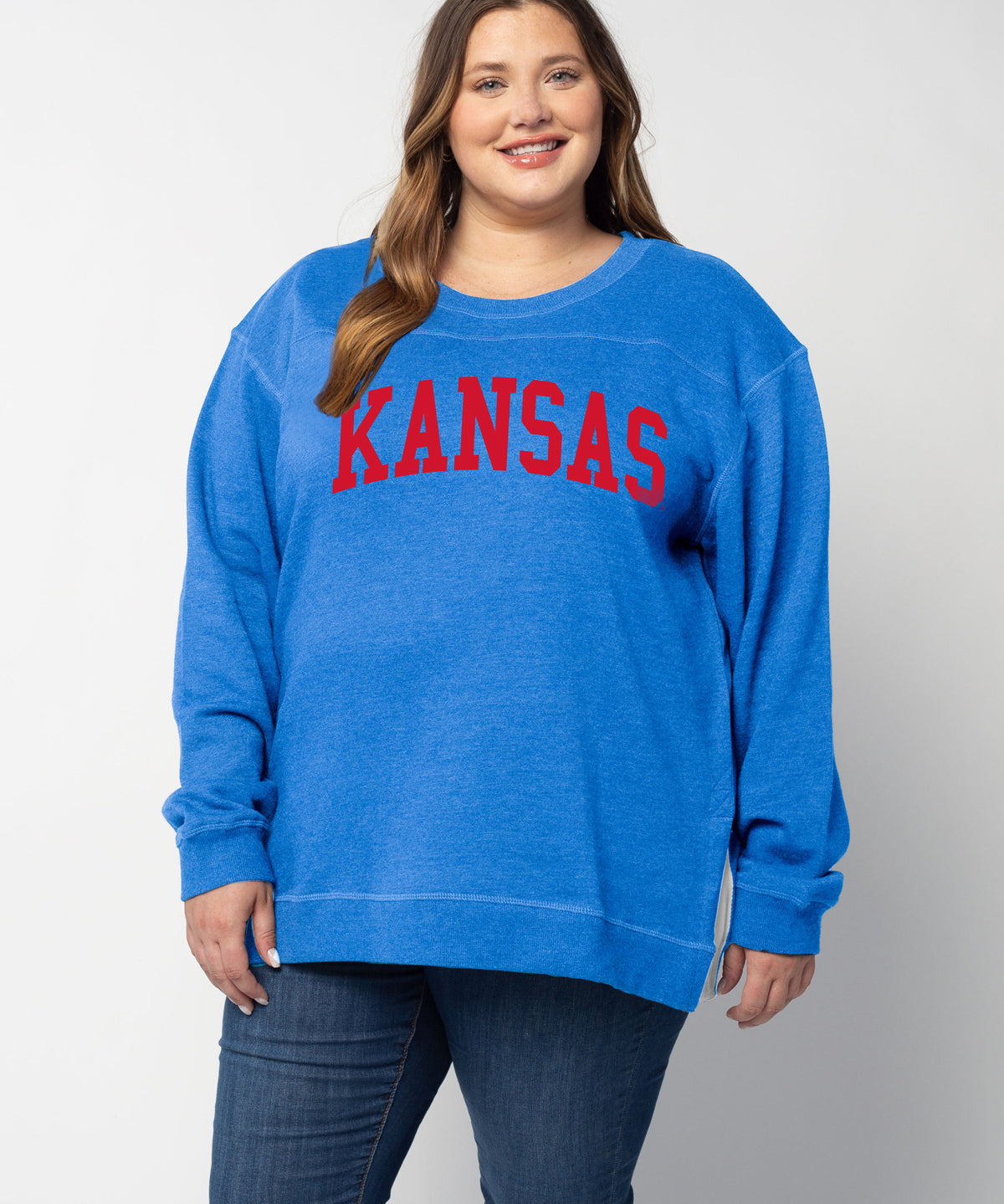 Back To Basics Tunic Kansas Jayhawks in Royal