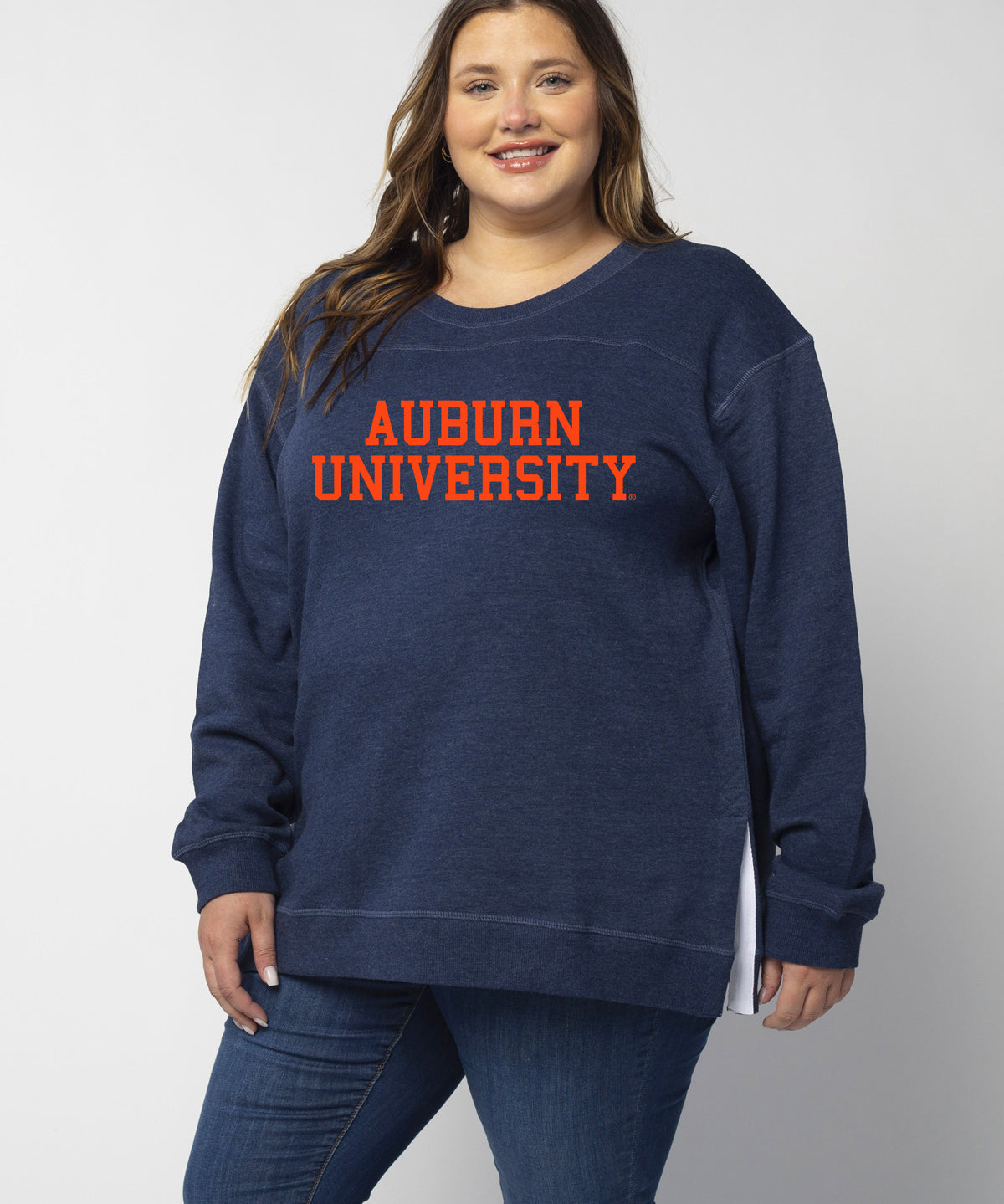 Back To Basics Tunic Auburn Tigers in Navy