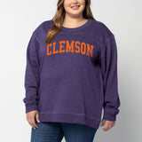 Back To Basics Tunic Clemson Tigers in Purple