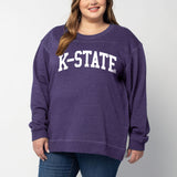 Back To Basics Tunic Kansas State Wildcats in Purple
