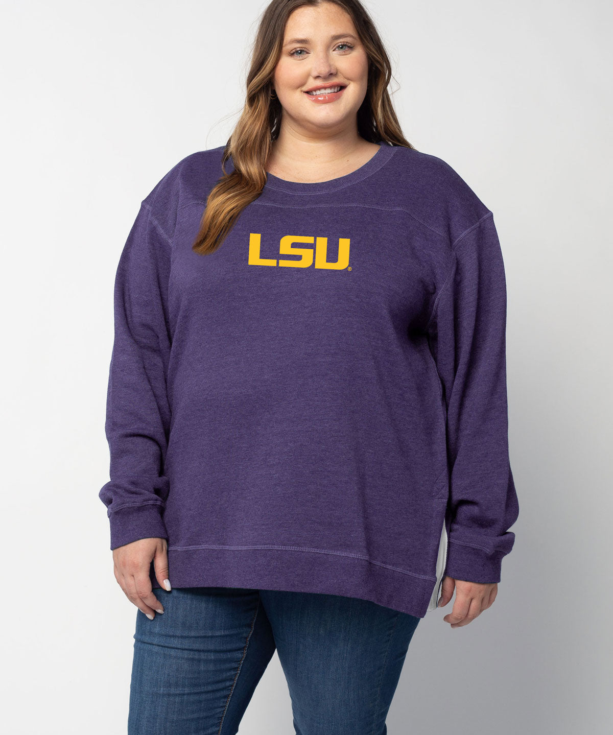 Back To Basics Tunic LSU Tigers in Purple