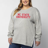 Back To Basics Tunic North Carolina State Wolfpack in Heather Grey