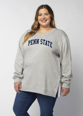 Back To Basics Tunic Penn State Nittany Lions in Heather Grey