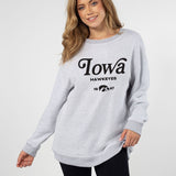 Iowa Hawkeyes Alumni Warm Up Crew Sweatshirt