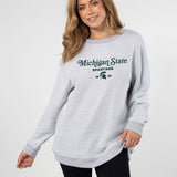 Michigan State Spartans Alumni Warm Up Crew Sweatshirt
