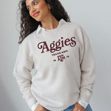 Texas A&M Aggies Alumni Warm Up Crew Sweatshirt