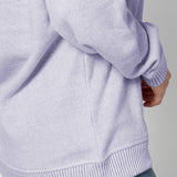 Warm Up Crew Sweatshirt Kansas State Wildcats in Grape