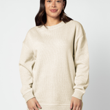 Warm Up Crew Sweatshirt in Sunflower