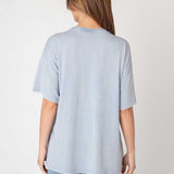 The Band Tee in Faded Denim
