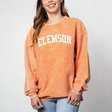 The Original Corded Crew Clemson Tigers in Orange