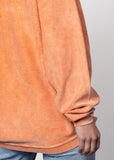 Corded Sweatshirt Clemson Tigers in Orange