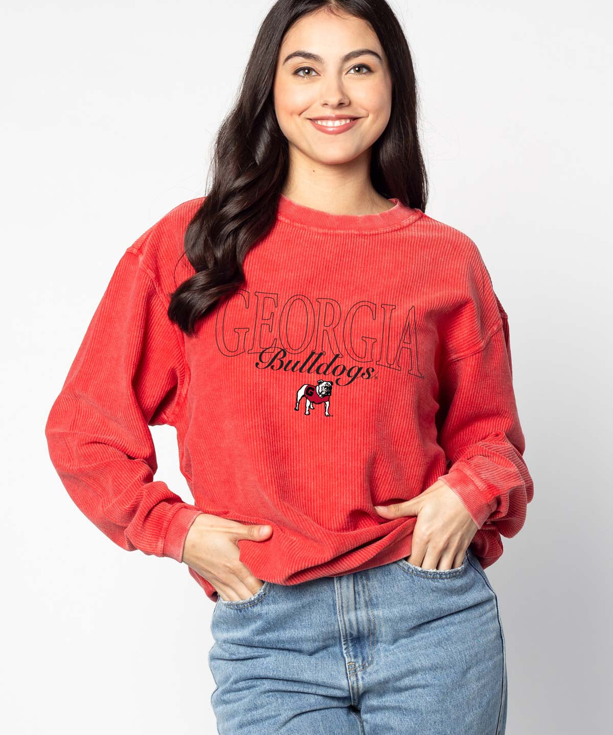 Georgia Bulldogs oversized women's sweatshirt