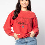 NC State Wolfpack oversized women's sweatshirt
