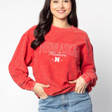 Nebraska Cornhuskers oversized women's sweatshirt