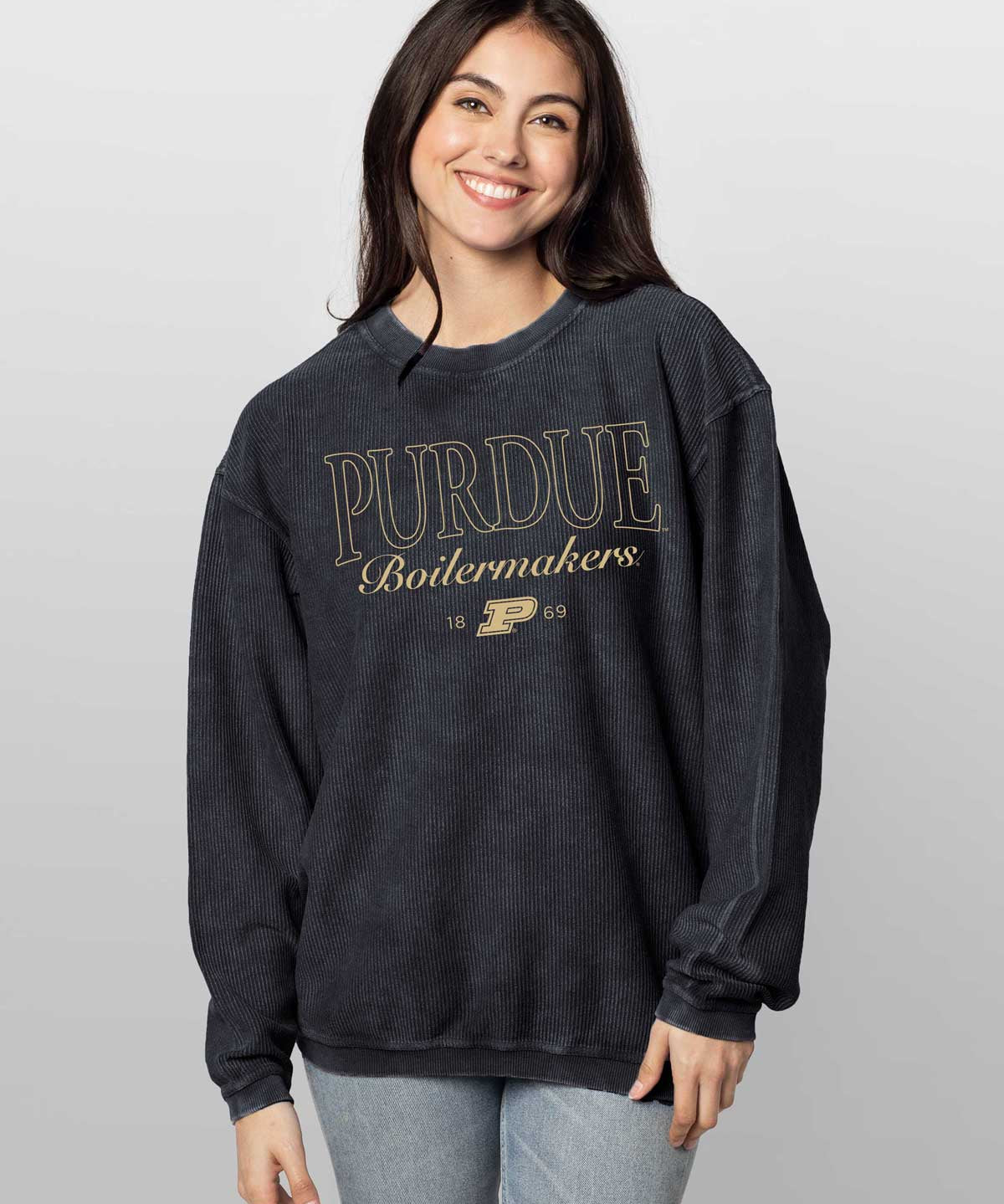 Purdue Boilermakers oversized women's sweatshirt