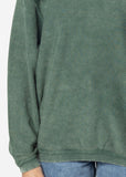 The Original Corded Crew Michigan State Green  Sweatshirt