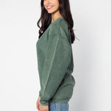 The Original Corded Crew Michigan State Green  Sweatshirt