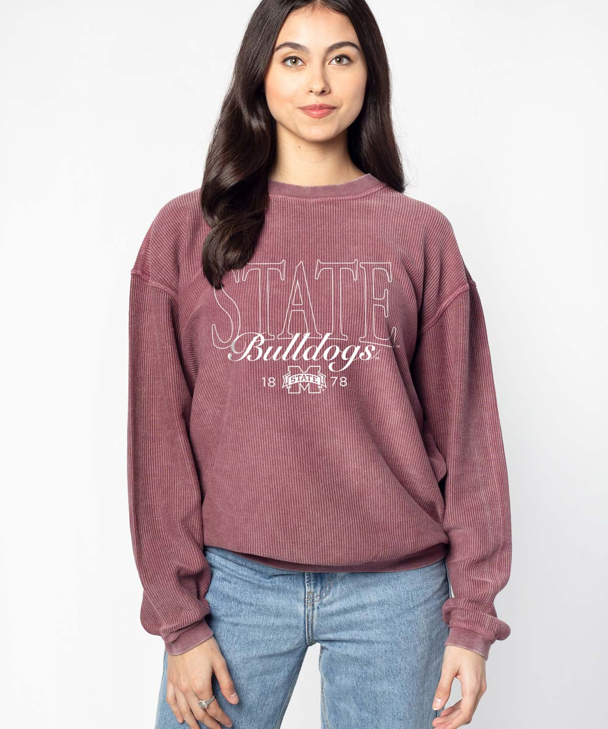 Mississippi State Bulldogs oversized women's sweatshirt