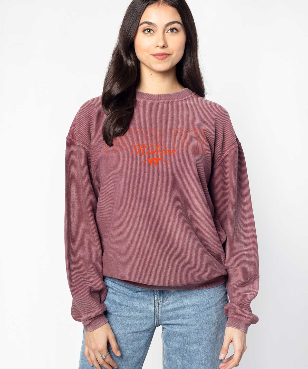 Virginia Tech Hokies oversized women's sweatshirt