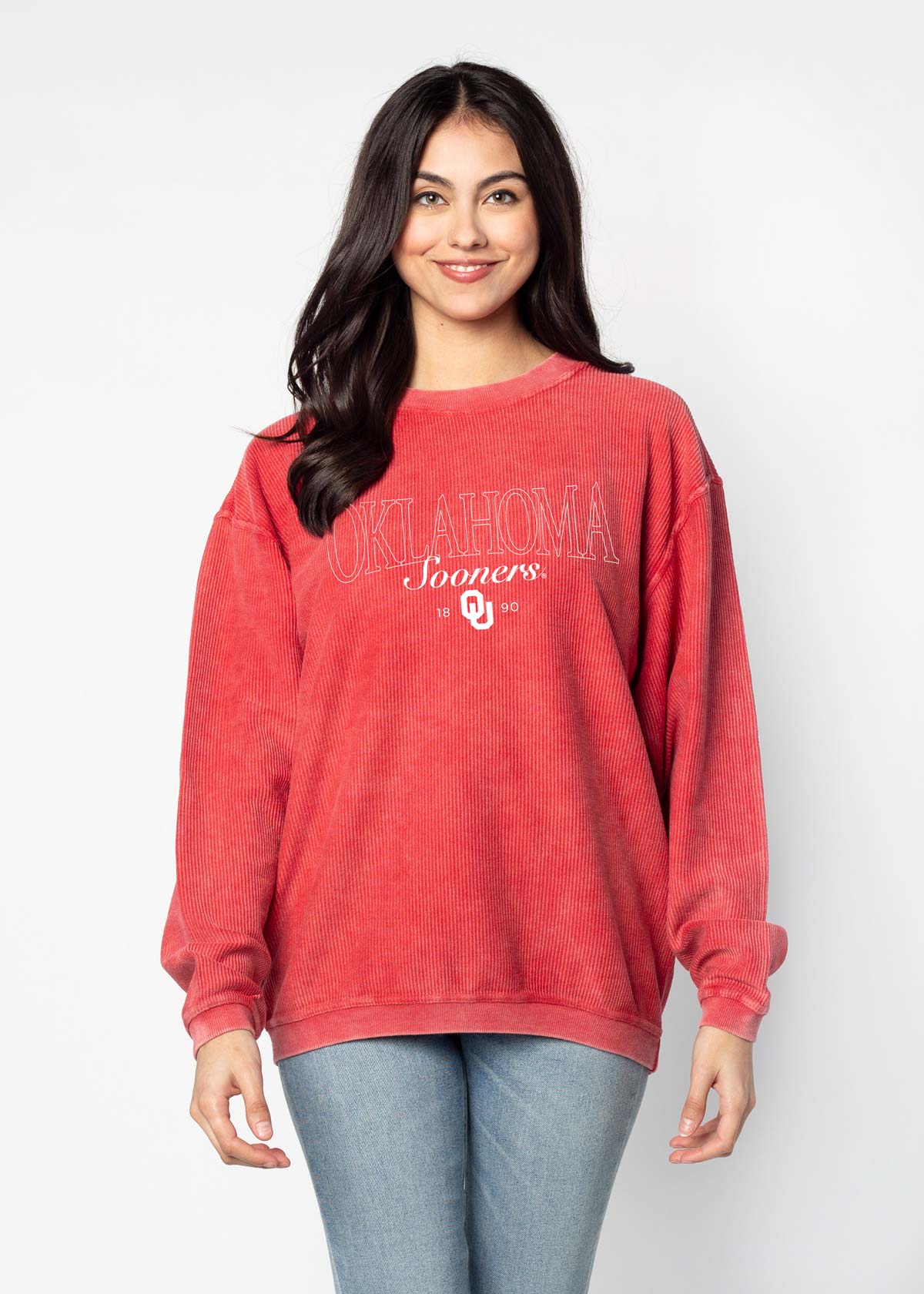 Oklahoma Sooners oversized women's sweatshirt