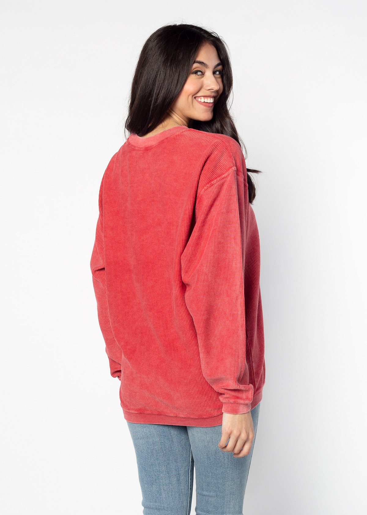 Corded Sweatshirt Alabama Crimson Tide in Crimson
