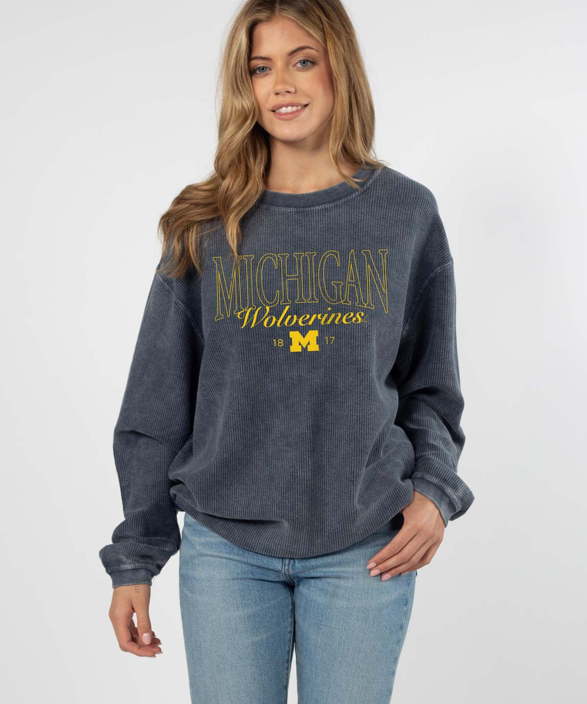Michigan Wolverines oversized women's sweatshirt