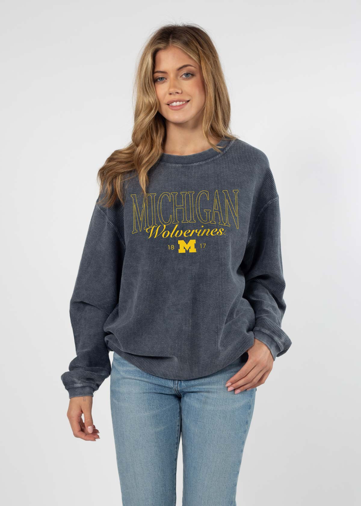 Michigan Wolverines oversized women's sweatshirt