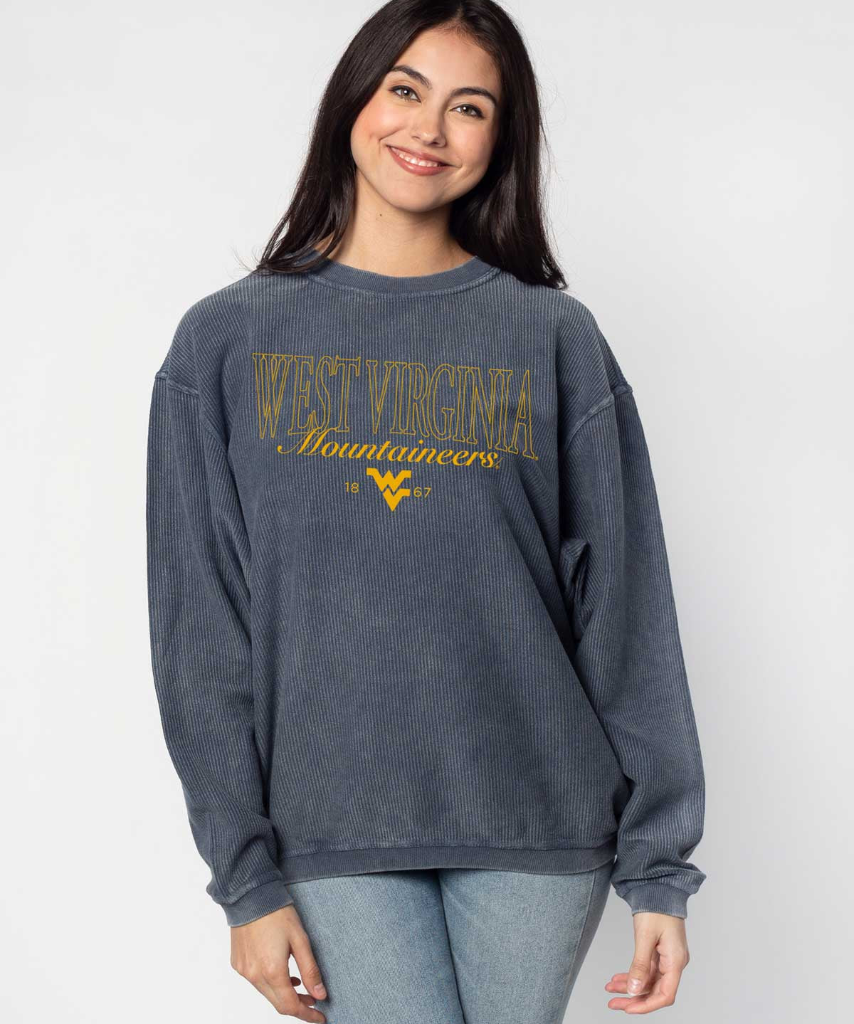 West Virginia Mountaineers oversized women's sweatshirt