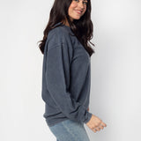The Original Corded Crew Auburn Tigers Cliffs Notes in Navy