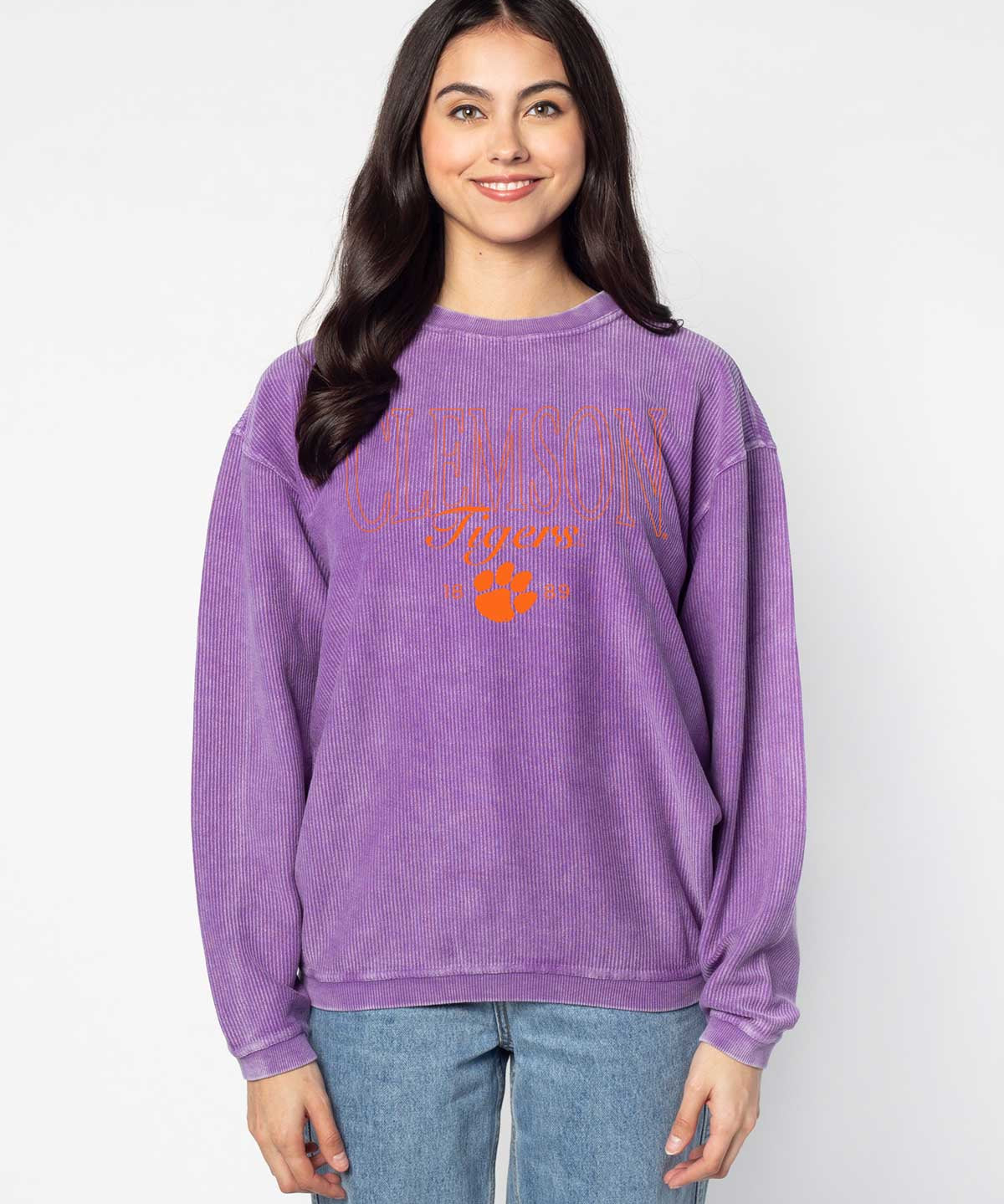 Clemson Tigers oversized women's sweatshirt