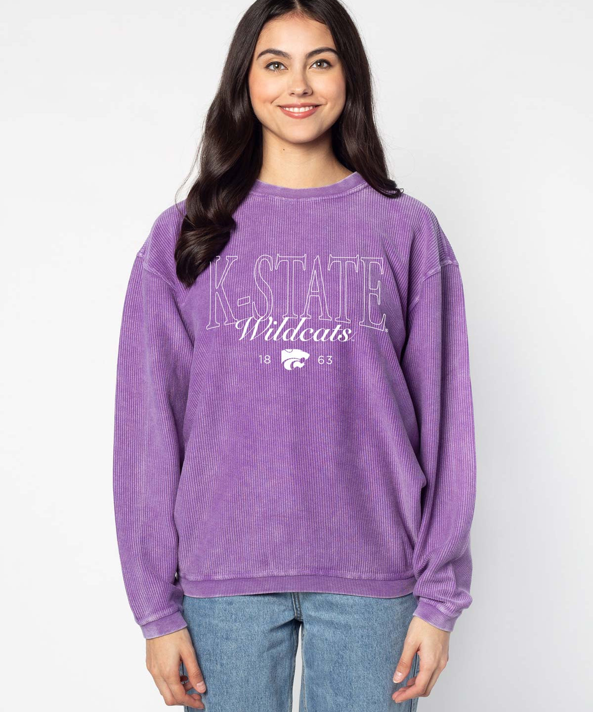 Kansas State Wildcats oversized women's sweatshirt