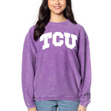 TCU College Block Original Corded Crew