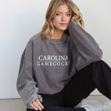 The Original Corded Crew South Carolina Gamecocks Charcoal