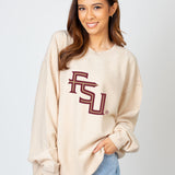 The Original Corded Crew Florida State Seminoles in Natural