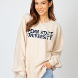 The Original Corded Crew Penn State Nittany Lions in Natural