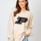 The Original Corded Crew Purdue Boilermakers in Natural