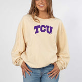 TCU Big Logo Original Corded Crew