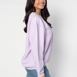 The Original Corded Crew Clemson Tigers in Lilac Purple