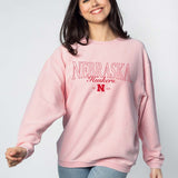 The Original Corded Crew Nebraska Cornhuskers Cliffs Notes in Urban Pink