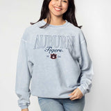The Original Corded Crew Auburn Tigers Cliffs Notes in Faded Denim